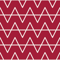 abstract geometric hipster fashion pillow red pattern