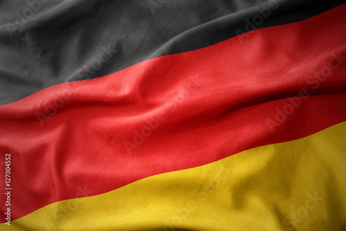 Fotomural waving colorful flag of germany.