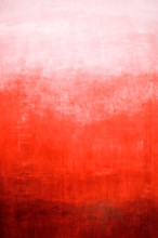 Hand Drawn Red Gradient On Wall