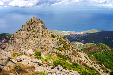 Canvas Print - Monte Capanne  Elba