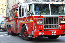 Firetruck At Manhattan