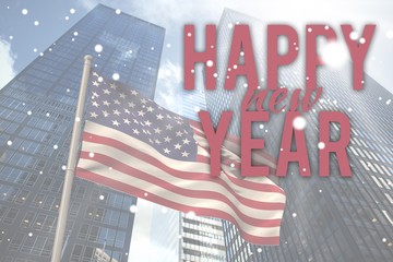 Poster - Composite image of new year graphic
