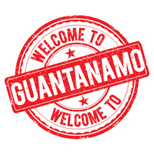 Welcome To GUANTANAMO Stamp.