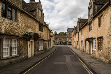 street in the market town of Corsham England, UK