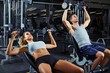 © grinny - Dumbbell bench press workout