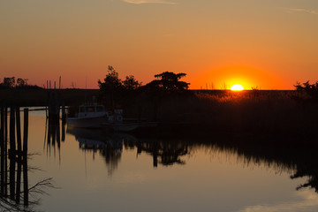 Lake at Sunset