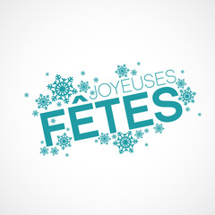 Poster - joyeuses fêtes