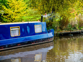 Sticker - canal inland waterway boatyard uk