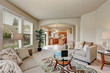 © Iriana Shiyan - Cozy beige living room interior design