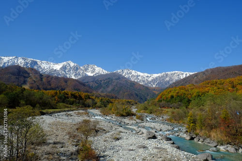 長野県 白馬村 白馬大橋付近にて Stock Photo Adobe Stock