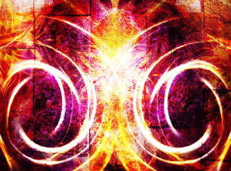 Poster - Abstract Kaleidoscope Background