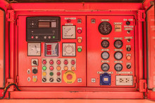 Electricity Control Panel Of Fuel Power Generator