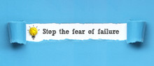Stop The Fear Of Failure