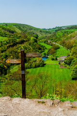 Sticker - england derbyshire peak district national park