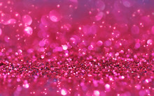 Pink  Glitter Glowing Bokeh Lights