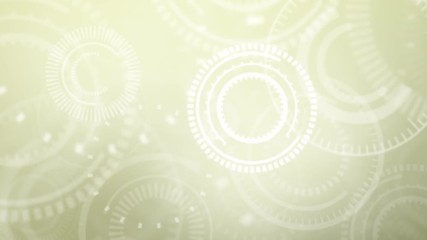 Poster - Rotation circles, abstract motion background.