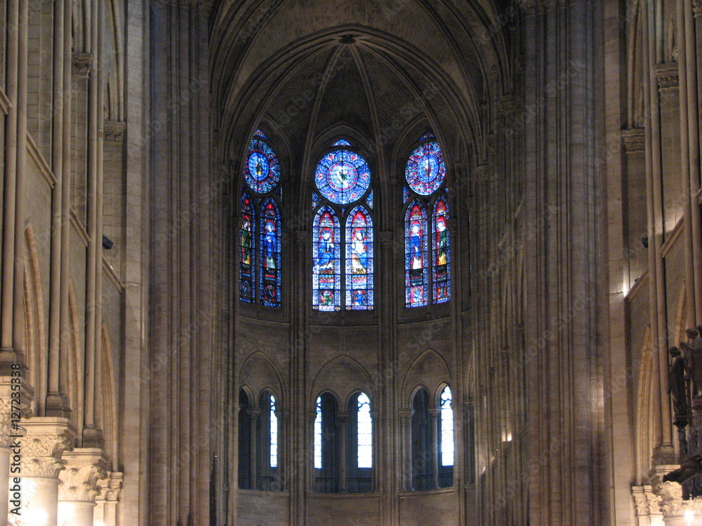 Obraz na płótnie Notre Dame w salonie