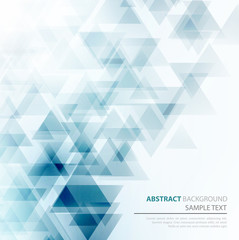 Poster - Abstract Geometric Background Design