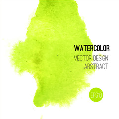 Poster - Abstract watercolor background. 