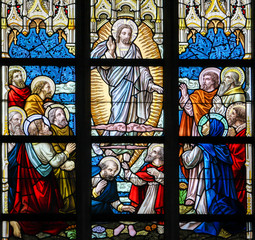 Wall Mural - Stained Glass - Ascension of Jesus