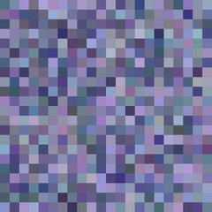 Poster - Purple color square mosaic vector background