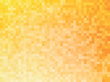 Squares Orange Pattern
