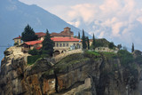 Fototapeta  - Monastery Holy Trinity, Meteora, Greece
