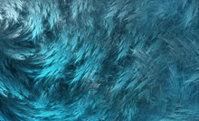 Abstract Fractal Background. Pattern Similar To Fantasy Fur Or Wool Of Yeti. For Your Creative Design.