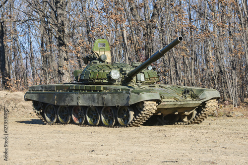 Fotografie, Obraz Russian tank T-72