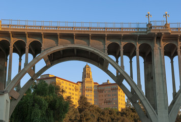 The US Ninth Circuit Court of Appeals and the Colorado Street Bridge.