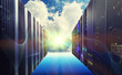 © vladimircaribb - Conceptual vision of Datacenter on the cloud Computing