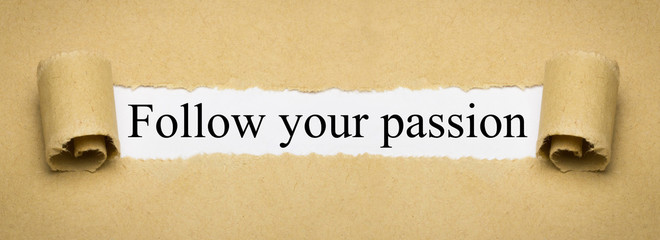 follow your passion