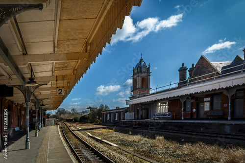Fotografía Railway Station in a sunny day, Bury St Edmunds