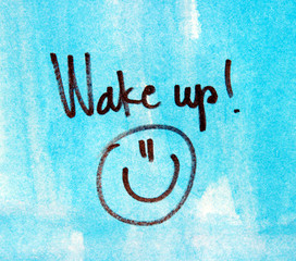 Wall Mural - wake up