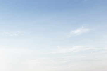 Wall Mural - fantastic soft white clouds against blue sky backgroun