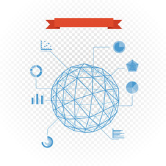 Aufkleber - Opened browser vector template with search tab. Vector mockup