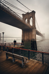 Fototapete - Brooklyn Bridge