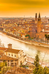 Canvas Print - View of Verona