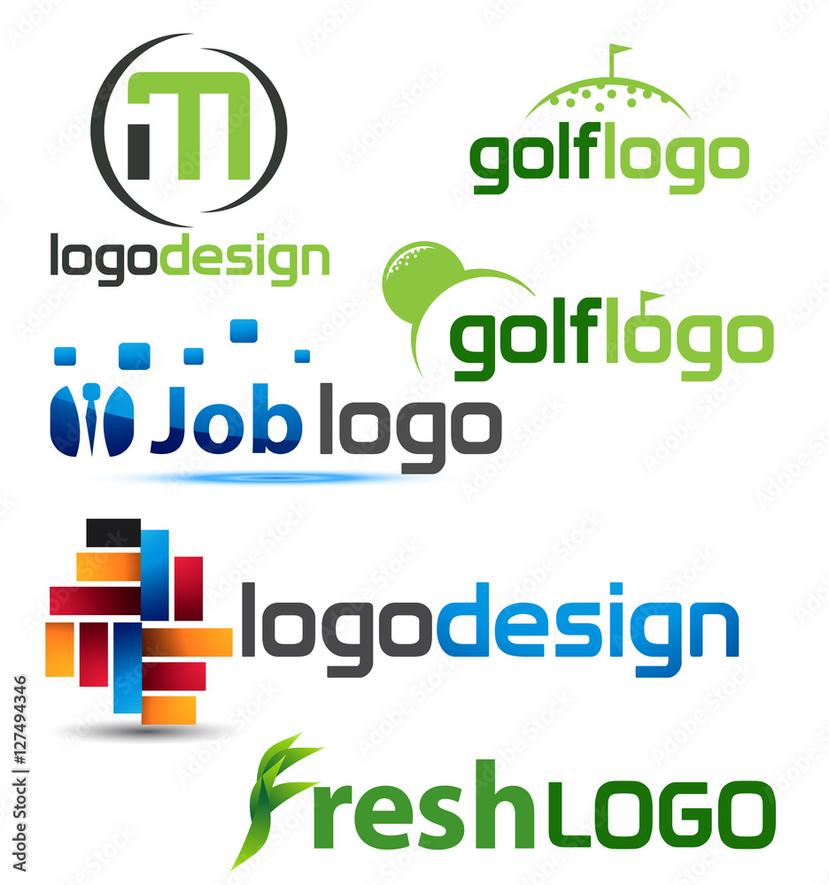 Vector Logos Stock Vector | Adobe Stock