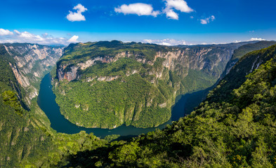 View from above the Sumidero Canyon - Chiapas, Mexico