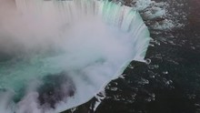 Aerial Video Of Niagara Falls New York