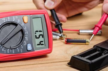 using the multimeter