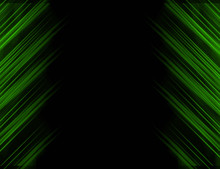 Green Black Abstract Background