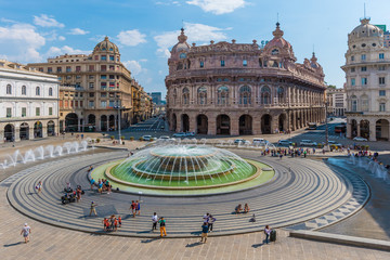 genoa (italy) - a big city in northern italy, capital of the liguria region, with the largest port a