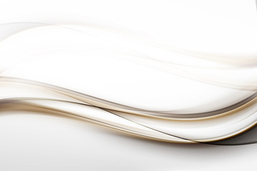 Poster - Abstract Gold Lines Design Grey Background