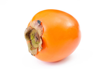 Persimmon isolated on a white