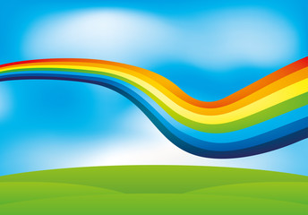 Wall Mural - Rainbow.