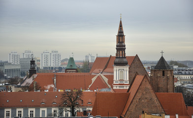 Wall Mural - Dachy i wieże zabytkowych budynków