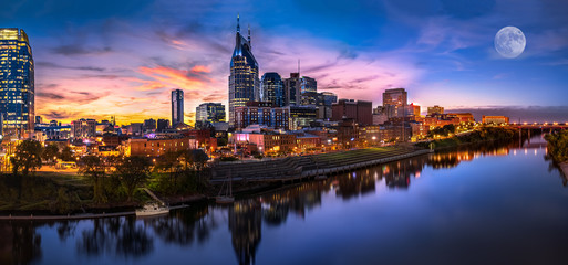 Wall Mural - nashville skyline