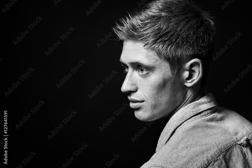 black-and-white-photo-of-handsome-man-stock-photo-adobe-stock